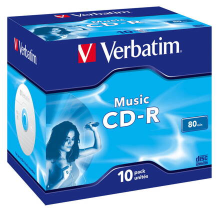 Verbatim CD-R Audio Jewel Case 1ks