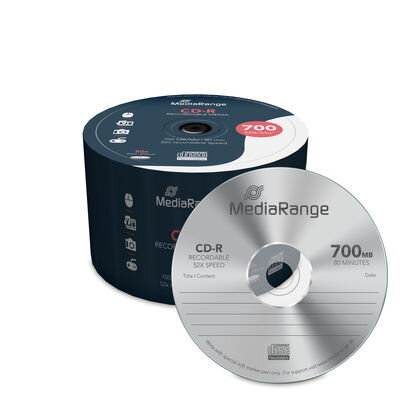 Mediarange CD-R shrink 50