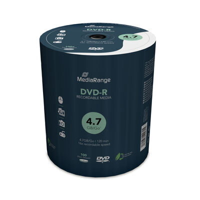 Mediarange DVD-R 16x 4,7GB shrink 100