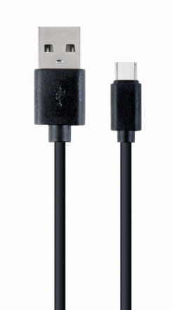 GEMBIRD Type-C USB kábel  fekete 1 m CC-USB2-AMCM-1M