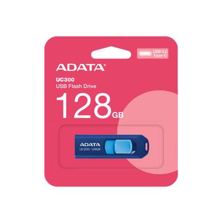 ADATA USB pendrive UC300 Type-C 128GB USB 3.2 kék